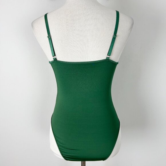 Fall Floral Lace Cami Bodysuit Tank Top Forest Fairy Whimsical Size Medium Women - Picture 4 of 5